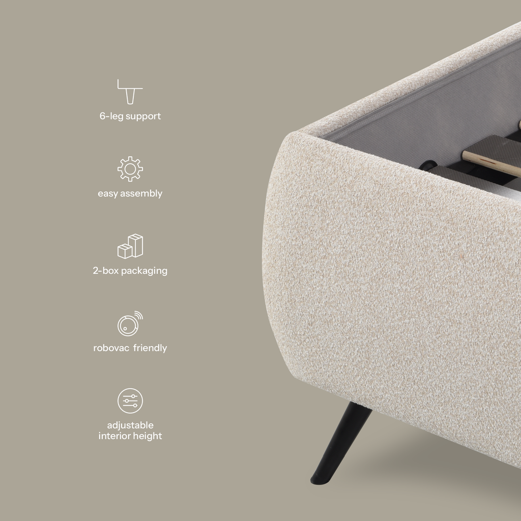 Purity Jersey Bed Frame