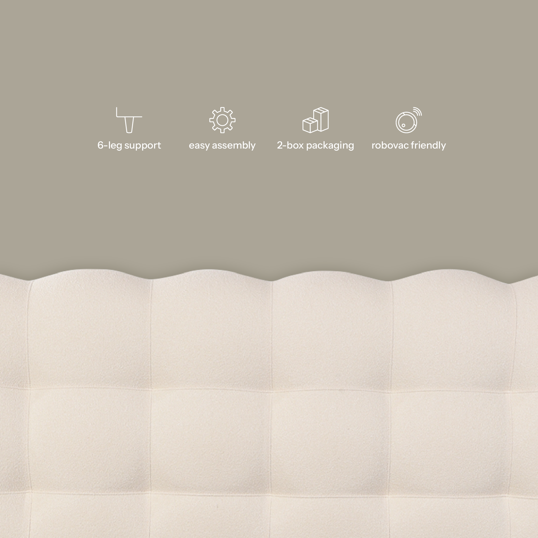 Purity Mersea Bed Frame